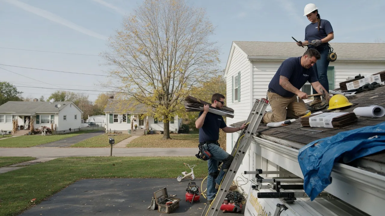 Local Roofing Contractors in North Liberty, IN near me